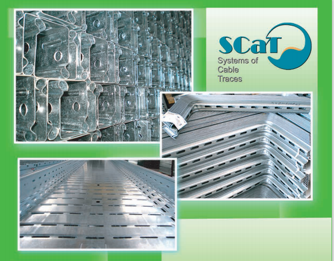 кабельні лотки скат, аксесуари для лотків скат